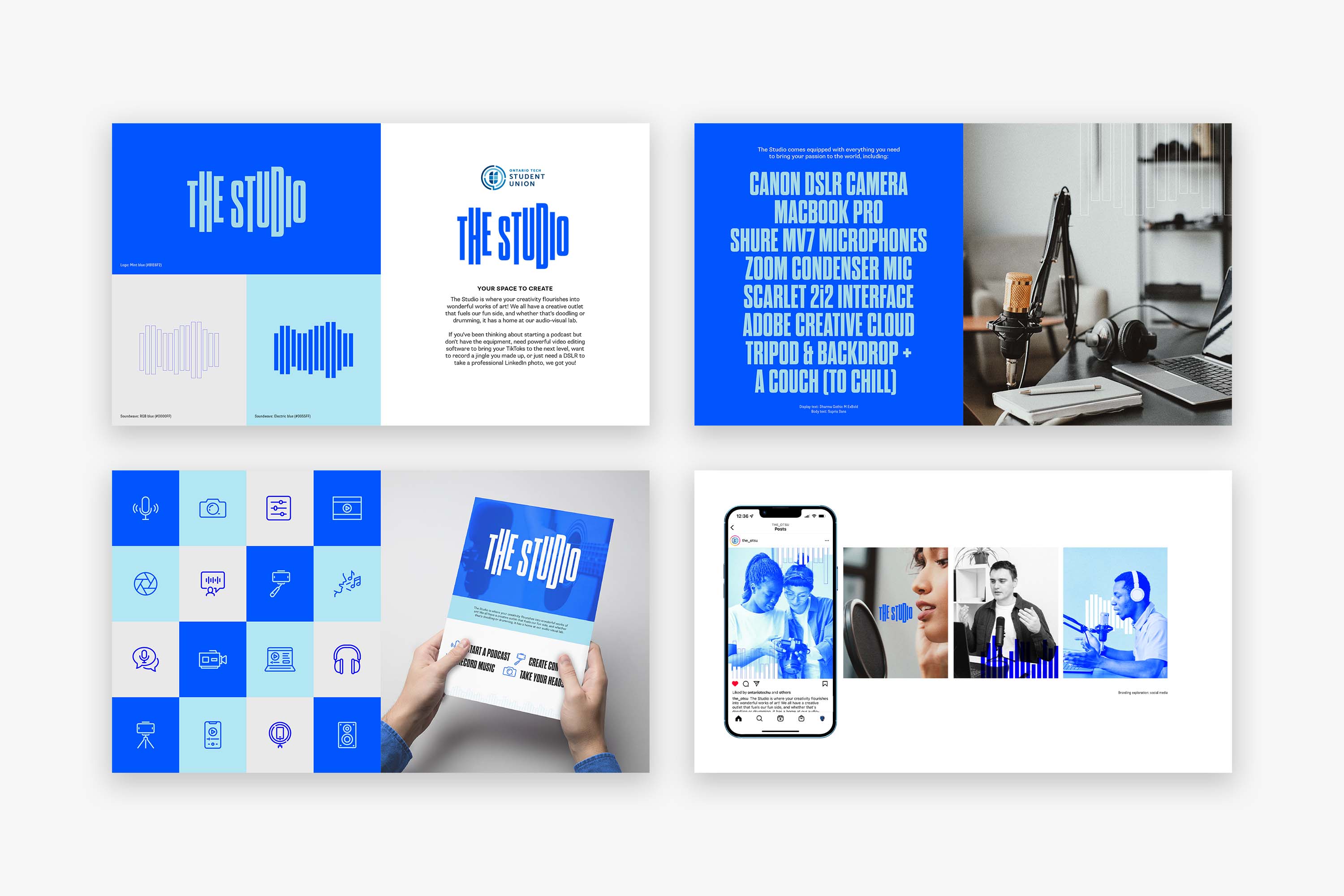 Slides from the branding proposal.